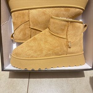 Tan Ankle Boots